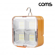 태양광 충전 멀티 LED 랜턴 램프 라이트 초강력 밝기 충전식 Type C 4단 색상 밝기조절 캠핑등 낚시등 작업등