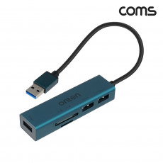5 IN 1 USB 허브 SD TF 카드리더 C타입 5Gbps USB 3.0