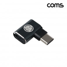 USB 3.1 Type C 꺾임 젠더 C타입 to 8핀 iOS 8Pin PD충전 27W 9V3A