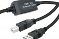 USB 2.0 리피터 케이블 무전원 USB-A to USB-B Active Extension Cable 10M