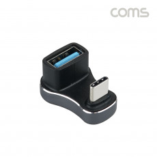 USB 3.1 Type C 변환젠더 C타입 M to USB 3.0 F 10Gbps고속전송 180도 꺾임