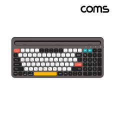 크래들 무선 블루투스 5.0 키보드 스마트폰 태블릿PC 거치 블랙