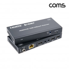 HDMI KVM 리피터 150m HDBaseT 4K 60Hz 키보드 마우스 연결