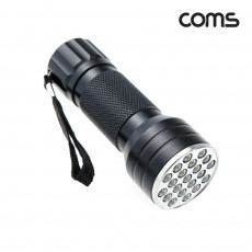UV LED 손전등 램프 21LED 395nm AAAx3 미포함
