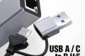 USB 3.1 Type C Type A 2.0 컨버터 케이블 네트워크 RJ45 Ethernet LAN 유선 이더넷 랜 네트워크 C타입