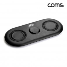 무선 충전기 갤럭시워치 버즈 3 in 1 Black 고속충전 USB 전원 AC DC 스마트폰 스마트워치 무선이어폰