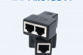 RJ45 이더넷 송수신 분배기 커플러 2세트 8P8C 회선 분리기
