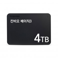 TOSHIBA AK 칸비오 베이직3 USB 외장 하드 4TB USB3.0 2.5형 SMR