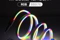 LED 슬림형 줄 띠형 보급형 DC 5V 전원 1M RGB 조명 호스 감성 네온 인테리어 DIY LED 램프 랜턴 무드등 컬러 조명 색조명