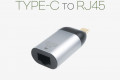 USB 3.1 Type C 컨버터 Giga LAN 변환 Short 젠더형 Type C M to RJ45 F 이더넷 기가 랜 Ethernet Adapter