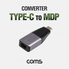 USB 3.1 Type C to MDP 컨버터 변환 젠더 4K 60hz Mini DisplayPort 미니 디스플레이포트