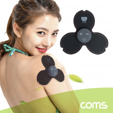 나비 EMS 마사지기 스테레오 3D Black