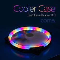 쿨러 CASE 200mm Rainbow LED Cooler 쿨러 팬 케이스