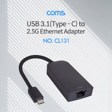 USB 3.1 Type C 컨버터 RJ45 2.5G Ethernet Adapter