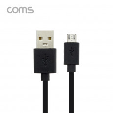 G POWER 고속 충전 데이터 통신 겸용 5핀케이블 - AWG22 30 1.5M BLACK USB 2.0 A 스마트폰