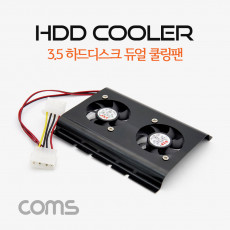 3.5 하드디스크 듀얼 쿨링팬 3.5 Hard Disk Cooler HDD 쿨러