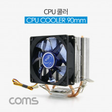 CPU 쿨러 90mm Blue Intel LGA 775 1155 1156 AMD 754 AM2 AM2 AM3