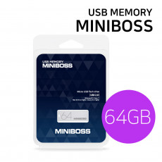 USB메모리 카드 MINIBOSS 64GB 미니 스윙형