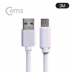 G POWER 롱케이블 5핀 3M AWG20 30 - 3M WHITE USB 2.0 A 5핀