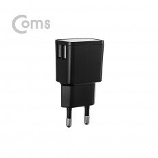 G POWER 가정용 5V 2.0A 2 포트 USB 3.1 Type C C타입 케이블 1.5M Black 2port 2구 듀얼 충전기 멀티 스마트폰 태블릿