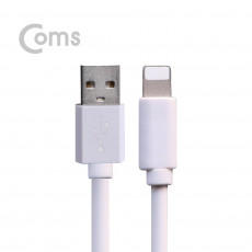 G POWER iOS 8Pin 케이블 1.5M USB 2.0 A to 8핀 White 고속충전 데이터 통신 겸용 AWG26 30 스마트폰