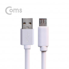 G POWER 고속 충전 데이터 통신 겸용 5핀케이블 - AWG22 30 1.5M WHITE USB 2.0 A 마이크로 5핀 스마트폰