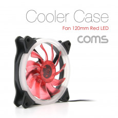 쿨러 케이스용 CASE 120mm Red LED Cooler 쿨러팬 4Pin 3Pin 4핀 3핀