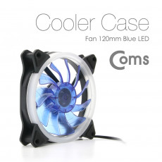 쿨러 케이스용 CASE 120mm Blue LED Cooler 쿨러 팬 4Pin 3Pin 4핀 3핀