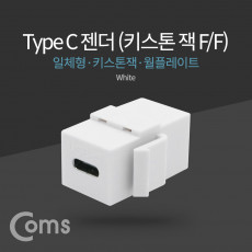 USB 3.1 Type C 키스톤 잭 월 플레이트 C타입 to C타입