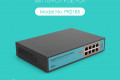 8포트 기가비트 GbE PoE 스위치허브 10 100 1000Mbps GIGABIT Switch HUB