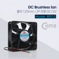 쿨러 케이스용 CASE 120mm DC 브러시리스 팬 2P 전원 DC12V 120mm x 37mm 쿨러팬