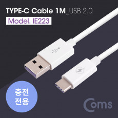 USB 3.1 Type C 케이블 1M USB 2.0 A to C타입 충전전용