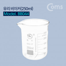 유리 비이커 250mL 비커 계량 측정