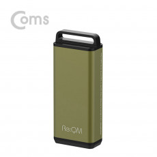 리큐엠 손난로 5 200mAh 보조배터리 카키색 비상배터리