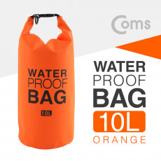 방수 포켓 10L Orange 워터프루프 가방 활동 레저 스포츠