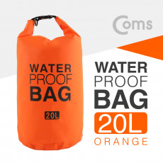 방수 포켓 20L Orange 워터프루프 가방 활동 레저 스포츠