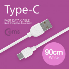 USB 3.1 Type C 케이블 90cm USB 2.0 A to C타입 White