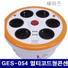 멀티탭 6구 접지원형 USB 2포트 선길이 1.5M