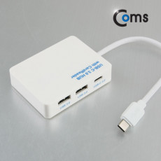 USB 3.0 Type C 카드리더기 USB-A 2Port USB Type-C 1Port 5Gbps SD MicroSD MS