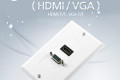 HDMI 월 플레이트 HDMI VGA RGB HDMI F F VGA F F WALL PLATE 벽면 매립 설치