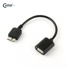 OTG 젠더 Black USB Micro B 케이블 마이크로