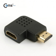 HDMI 연장젠더 HDMI M to HDMI F 좌향꺾임 꺽임