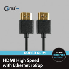 HDMI 케이블 V1.4 초슬림 3M 고급 검정 24K 금도금 4K2K