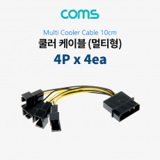 쿨러 케이블 4P x 4ea 멀티형 3P 호환형