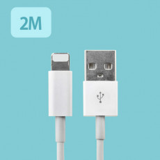 iOS 8Pin 케이블 USB A to 8P 8핀 2M White 고급형