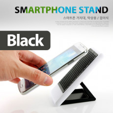 스마트폰 거치대 탁상용 접이식 Black