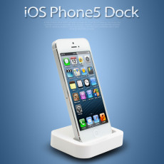 iOS Phone5 도킹스테이션 White