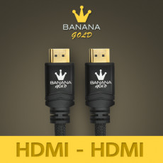 BANANA Gold HDMI 케이블 v1.4 고급 Metal 2M 24K 금도금 4K2K