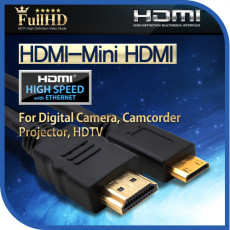 HDMI Mini HDMI 케이블 5m HDMI v1.4 지원 24K 금도금 4K2K