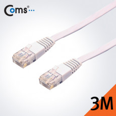 랜케이블 Cat 6 Direct 플랫형 3M 다이렉트 랜선 LAN RJ45